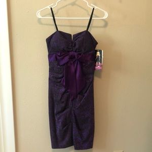 BlondieNights purple formal dress